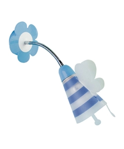 APPLIQUE "FATINA" BLU, E14